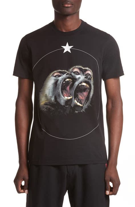 givenchy monkey brothers cuban fit|Givenchy Monkey Brothers Graphic Cuban.